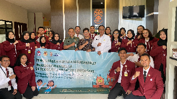 Pengabdian Kepada Masyarakat Unhan RI Mengajar Prodi Manajemen Bencana FKN Unhan RI di Sekolah Karakter Depok