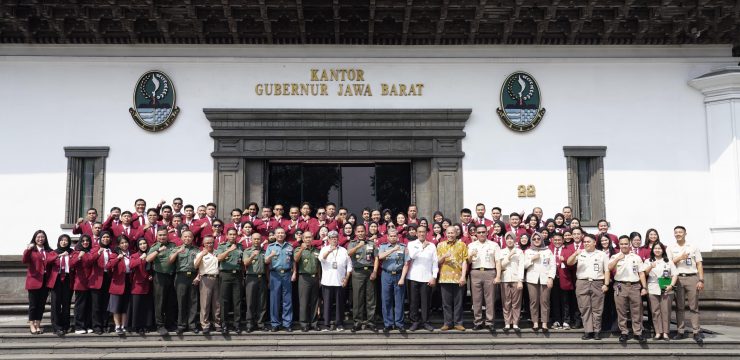 Kuliah Kerja Dalam Negeri (KKDN) Mahasiswa  Prodi Manajemen Bencana  Unhan RI Hari Pertama di Provinsi Jawa Barat