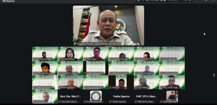Kuliah Pakar Prodi Ketahanan Pangan FKN Unhan RI