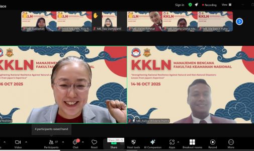 Kuliah Kerja Luar Negeri (KKLN) Hari ke-2 Program Studi Magister Manajemen Bencana Fakultas Keamanan Nasional Universitas Pertahanan RI