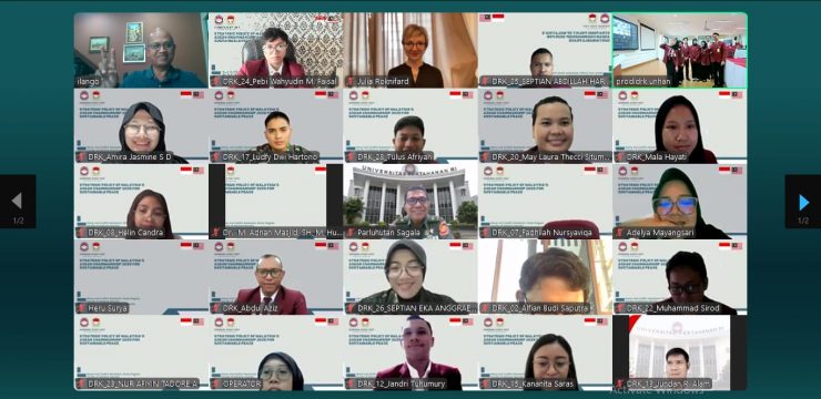 Program Studi Damai dan Resolusi Konflik FKN Unhan RI Melaksanakan Hari Kedua Sesi Akademik KKLN 2025 Bertema “Strategic Policy of Malaysia’s ASEAN Chairmanship 2025 for Sustainable Peace: The Integration of Humanitarian Approaches in Regional–Global Conflict Mediation Efforts.”