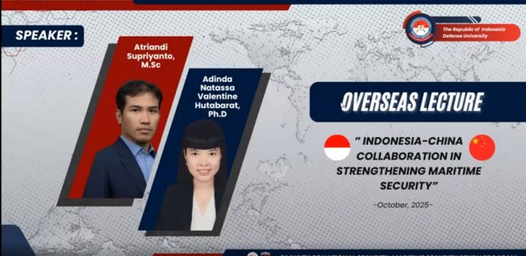 Program Studi Keamanan Maritim Fakultas Keamanan Nasional Universitas Pertahanan Republik Indonesia, Menyelenggarakan KKLN dengan Tema “Indonesia-China Collaboration in Strengthening Maritime Security.”